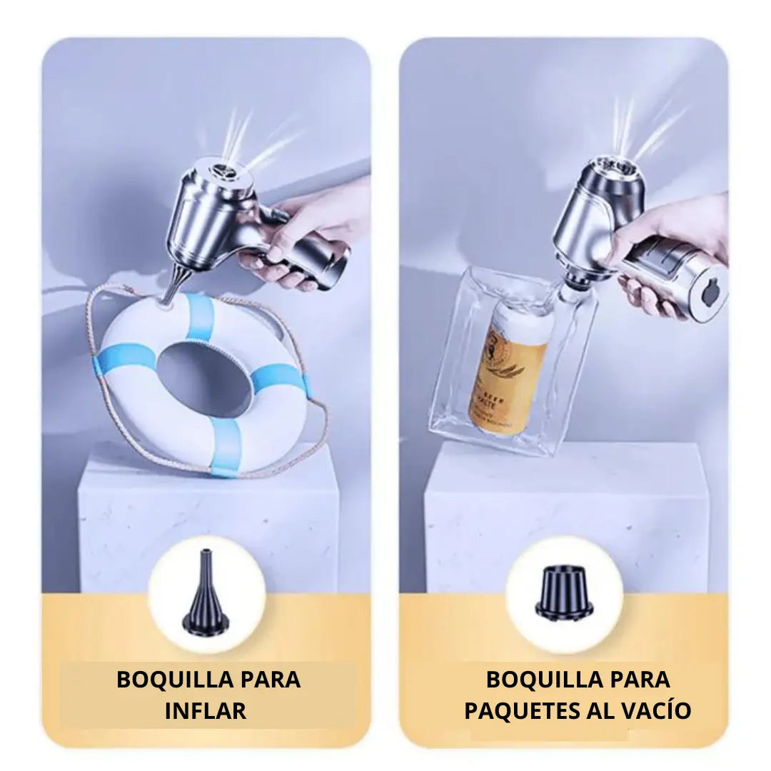 Potente Aspirador de Coche sin Cables