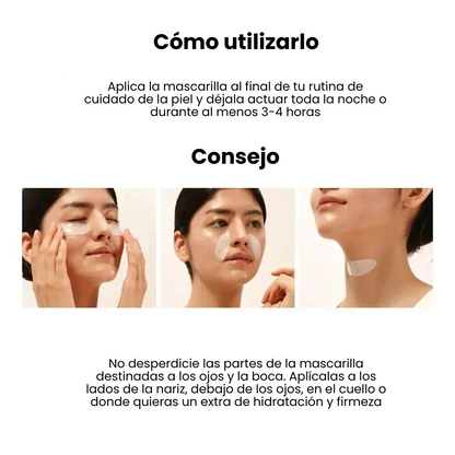 Mascarilla de biocolágeno