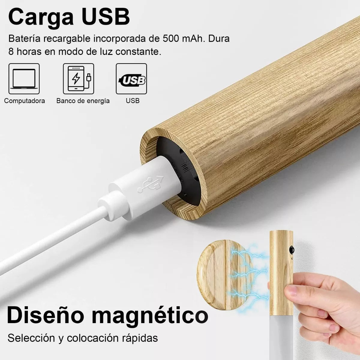LÁMPARA INTELIGENTE CON SENSOR DE MOVIMIENTO